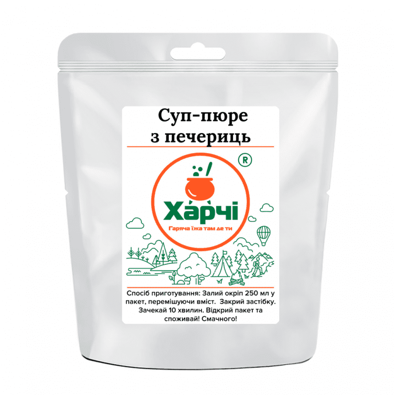 Суп-пюре з печериць, Харчі ТМ — 1