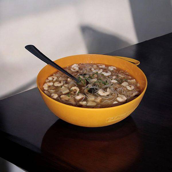 100% Freeze-dried. Miso soup with shrimp and tofu cheese