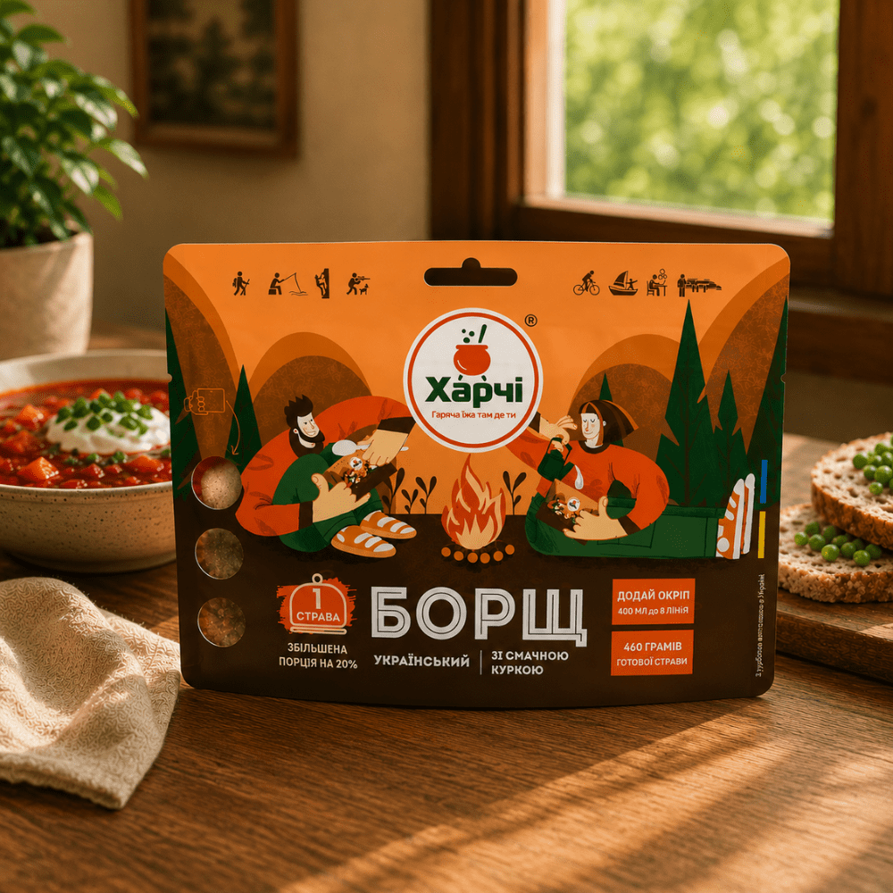 Борщ український зі смачною куркою, Харчі XL Борщ український зі смачною куркою, Харчі XL